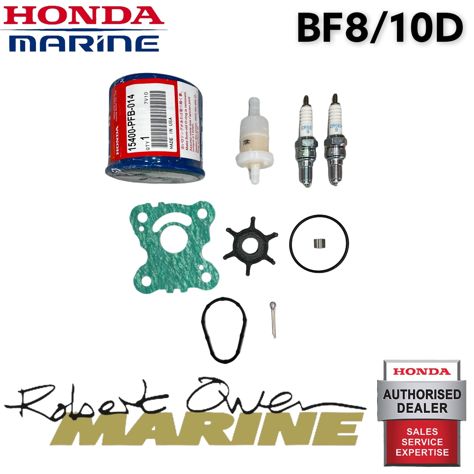 Honda Marine 8/10hp Outboard Engine Service Kit - BF8/10D