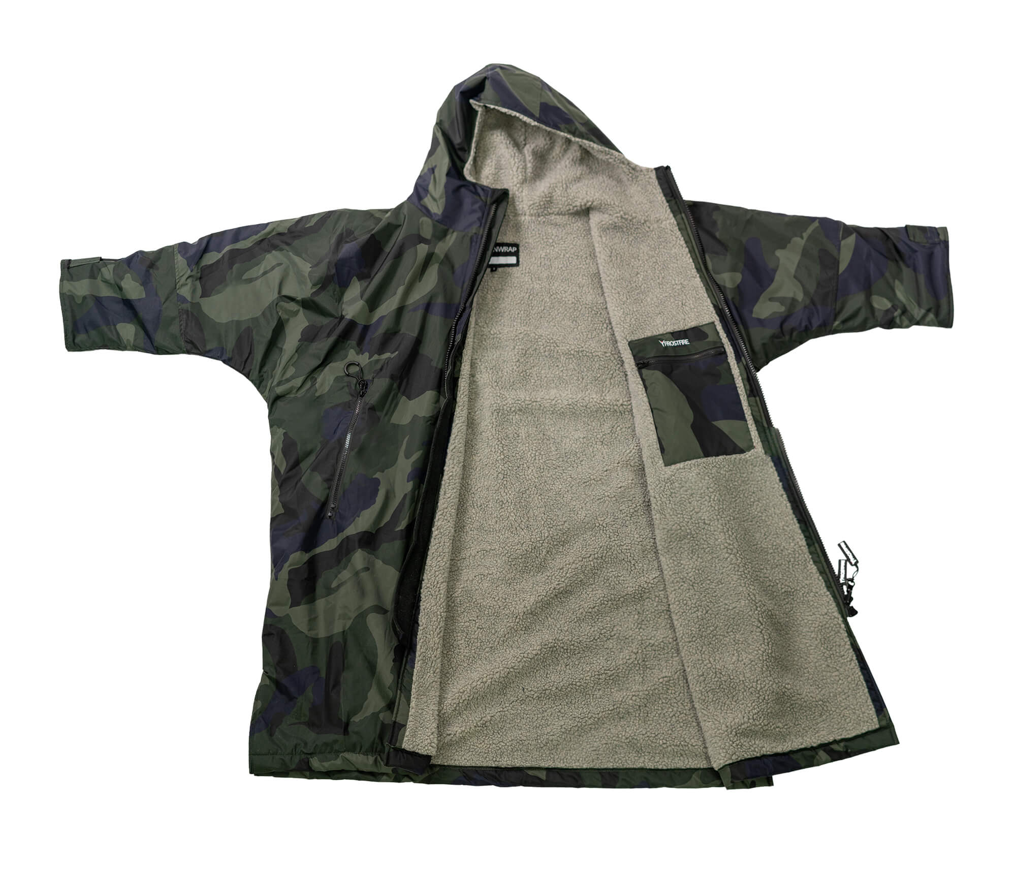 Moonwrap Ultimate Changing Robe Long Sleeve Camo